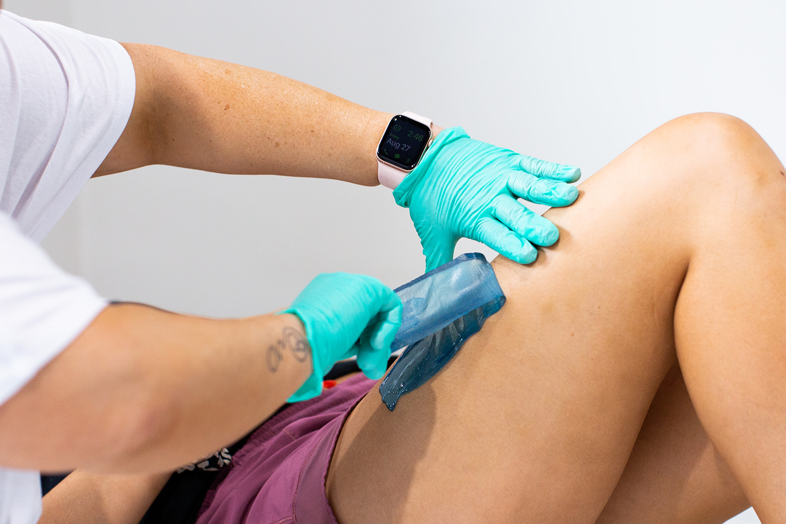 Inner Thigh Hair Removal